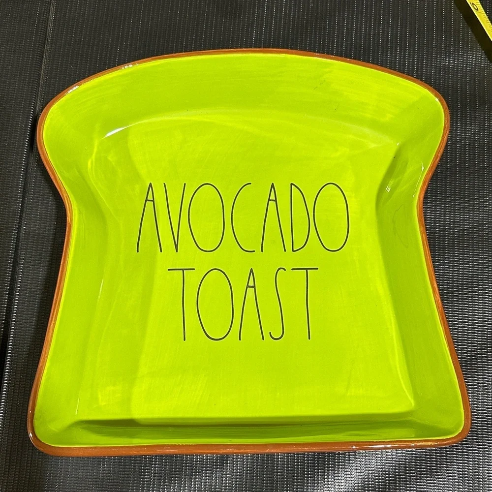 Rae Dunn Avocado Toast dish - Picture 1 of 8